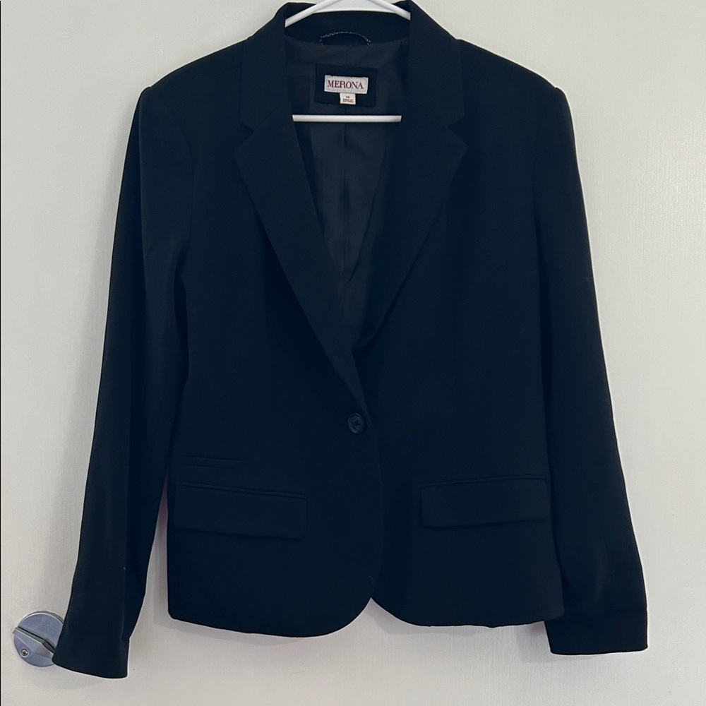 Merona Women's Elegant Black Blazer
